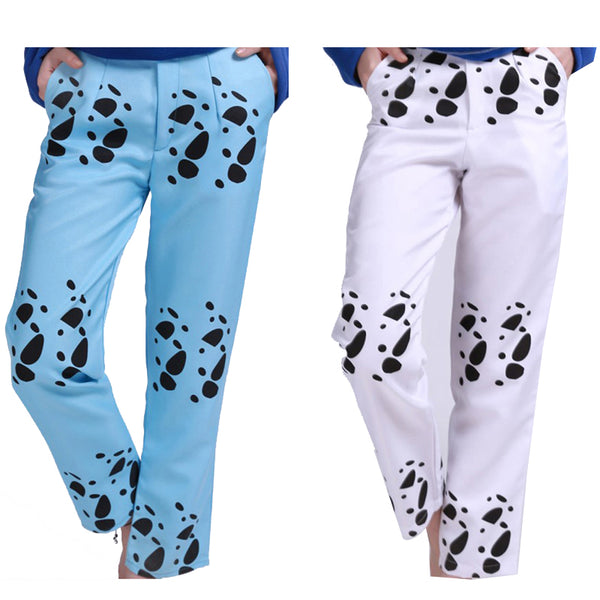Anime One Piece Trafalgar Law Costume Pants Outfit