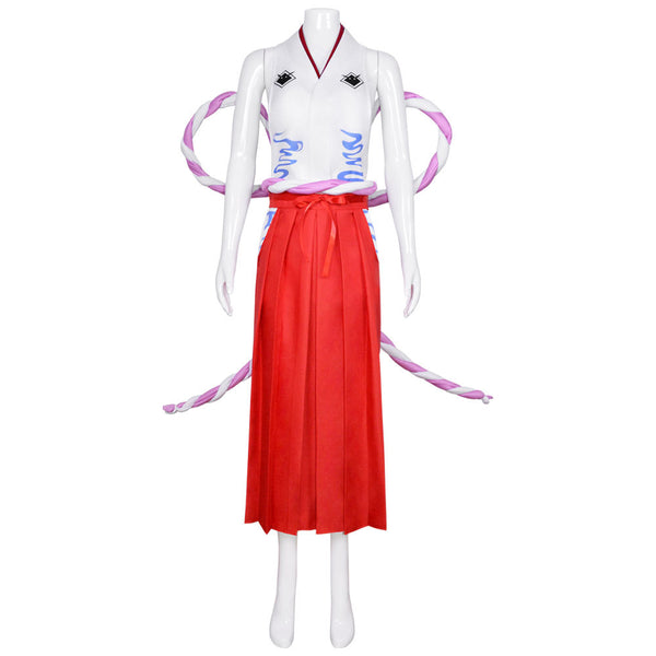Anime One Piece Yamato Cosplay Costume Halloween Cosplay Outfit