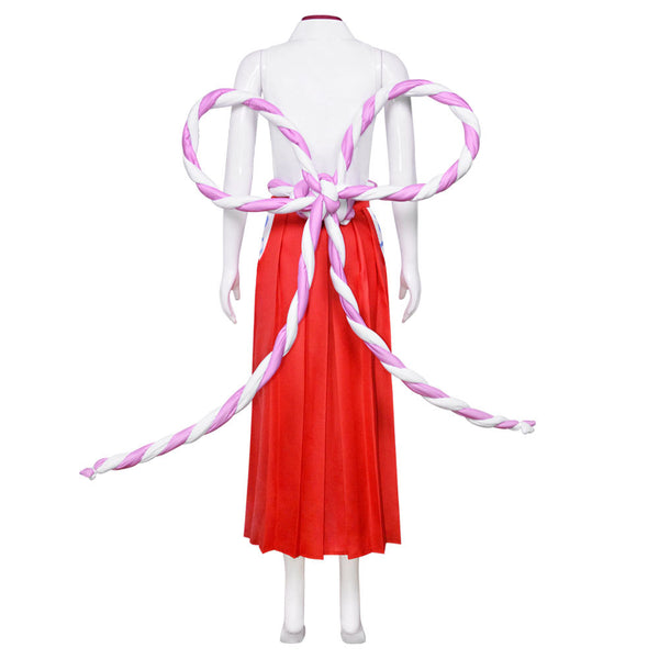 Anime One Piece Yamato Cosplay Costume Halloween Cosplay Outfit