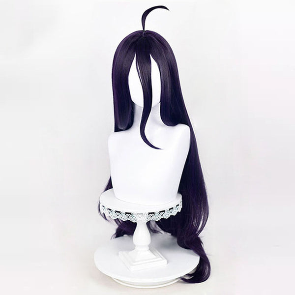 Anime Overlord Albedo Whole Set Costume Dress+Horns+Wigs+Wings Props Halloween Carnival Cosplay Outfit Set