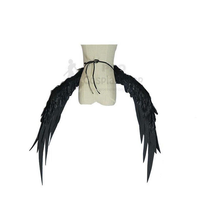 Anime Overlord Albedo Cosplay Wings Props Black Wings Costume Accessories