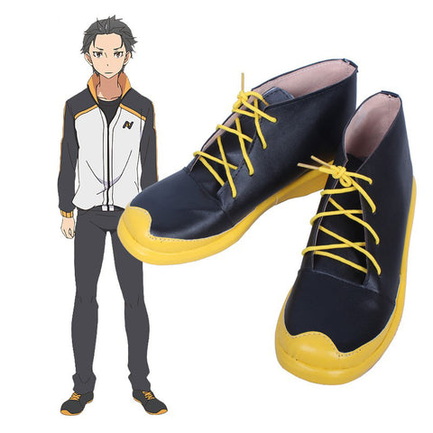 Anime Re:Zero − Starting Life in Another World Natsuki Subaru Cosplay Shoes Costume Accessories