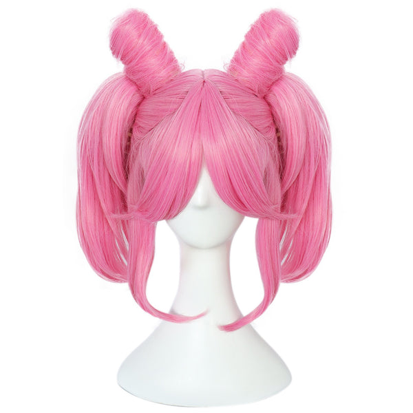 Anime Sailor Moon Sailor Chibi Moon Small Lady Chibiusa Cosplay Wigs Pink Wigs