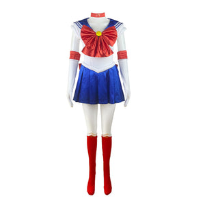 Anime Sailor Moon Usagi Tsukino Kids Costume Girls Halloween Cosplay Outfit