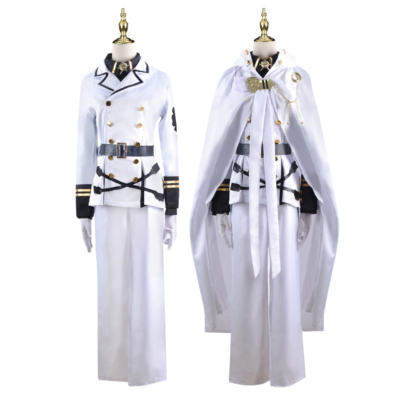 Anime Seraph Of The End Owari no Seraph Mikaela Hyakuya Cosplay Costume Full Set With Cloak