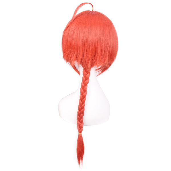Anime Silver Soul/Gintama Kamui Cosplay Wigs Orange Costume Accessories