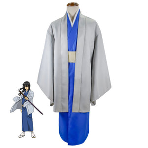 Anime Silver Soul/Gintama Kotaro Katsura Cosplay Costume Kimono Suit Halloween Costume Outfit
