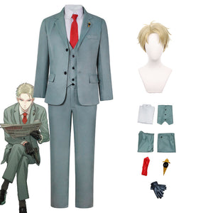 Twilight Costume Loid Forger Cosplay Uniform With Wigs Set Halloween Carnival Cosplay Outfit Set