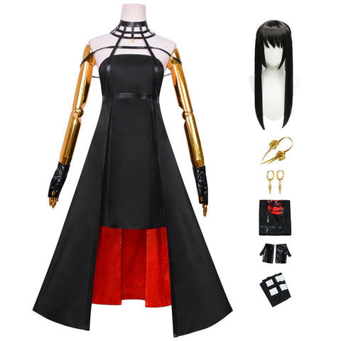 Thorn Princess Yor Forger Cosplay Costume Dress SPY FAMILY Briar Halloween Costume Outfit