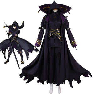 Anime The Eminence in Shadow Cid Kagenou Shadow Outfit Costume With Cloak Deluxe Version Halloween Cosplay Suit
