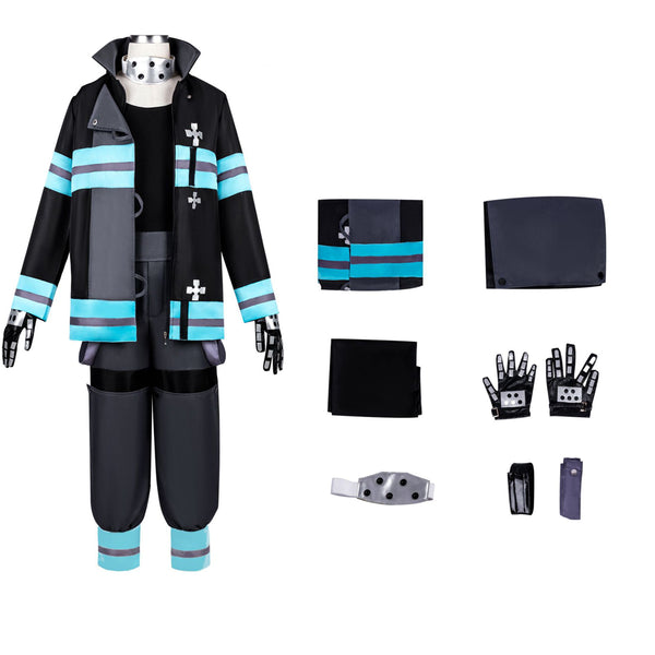 Anime Maki Oze Costume With Gloves Halloween Costume Outfit