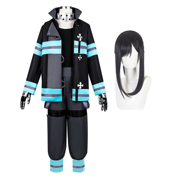 Anime Maki Oze Costume With Gloves Halloween Costume Outfit