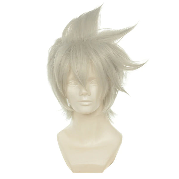 Anime Soul Evans Cosplay Short Silver White Wigs