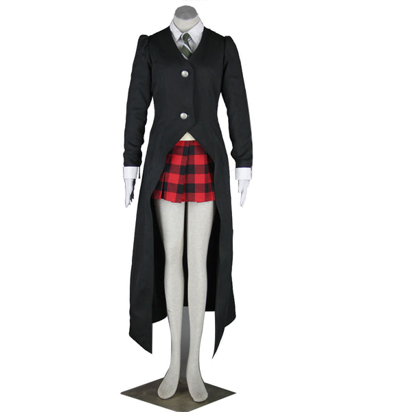 Anime Soul Maka Albarn Cosplay Costume Full Set With Cloak For Kids and Adults Halloween Carnival Cosplay Outfit