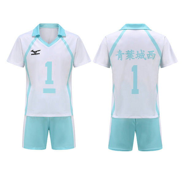 Aoba Johsai's Volleyball Uniform Costume Seijoh Costume Outfit