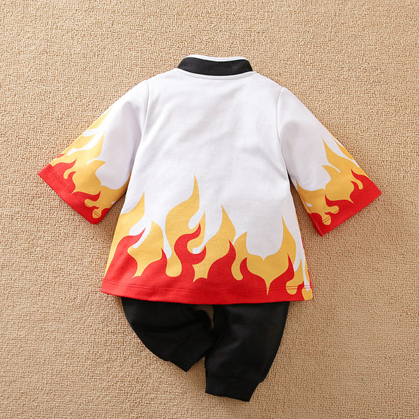 Baby Romper Newborn Halloween Costume Giyu Tanjiro Rengoku Shinobu Nezuko Jumpsuit Outfit