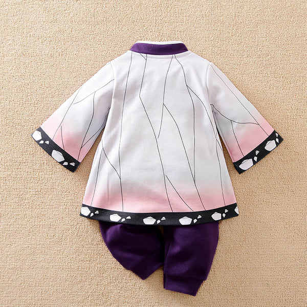 Baby Romper Newborn Halloween Costume Giyu Tanjiro Rengoku Shinobu Nezuko Jumpsuit Outfit