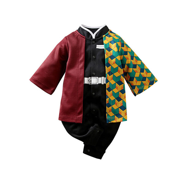 Baby Romper Newborn Halloween Costume Giyu Tanjiro Rengoku Shinobu Nezuko Jumpsuit Outfit