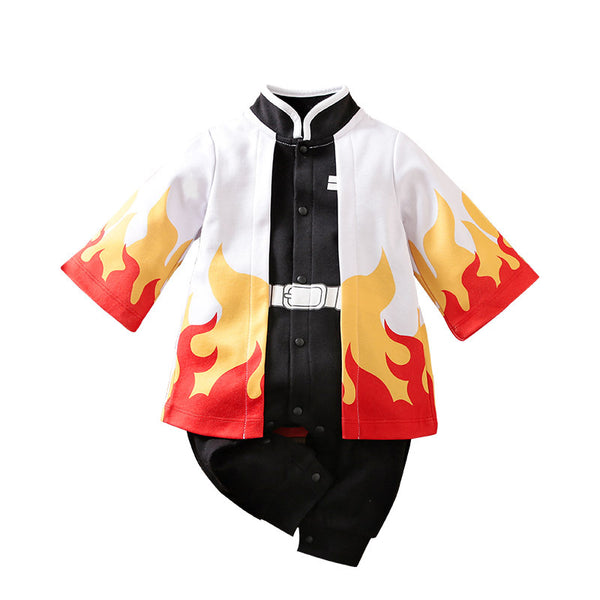 Baby Romper Newborn Halloween Costume Giyu Tanjiro Rengoku Shinobu Nezuko Jumpsuit Outfit