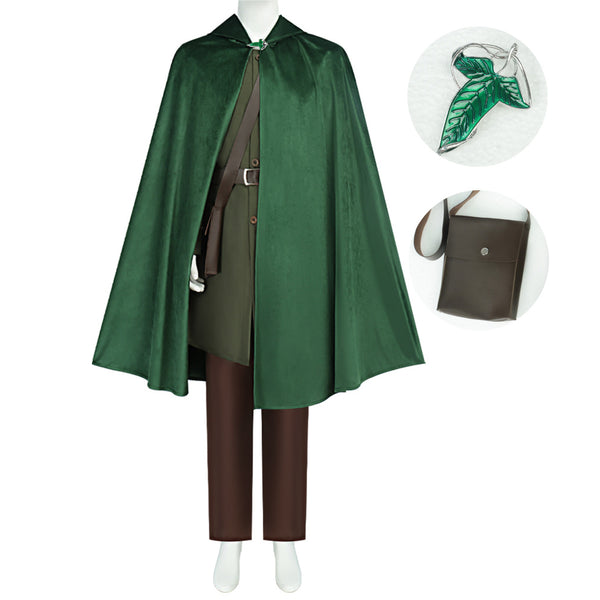 Baggins Costume Full Set For Men's Renaissance Costume Medieval Halloween Costume Outfit