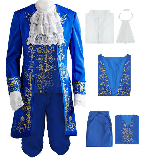 Beast Costume for Men Halloween Prince Charming Costumes Halloween Outfit