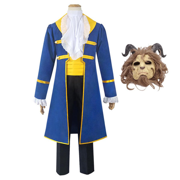 Beast Costume for Men Halloween Prince Cosplay Costumes