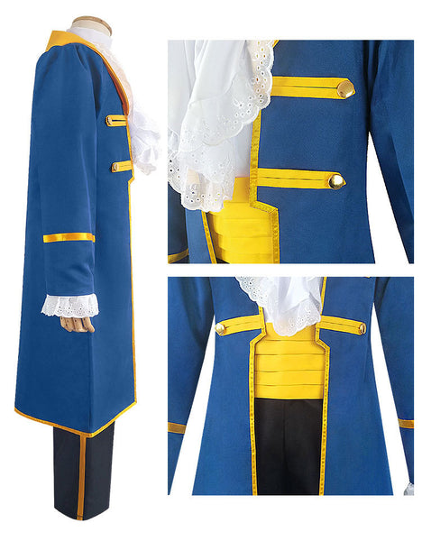Beast Costume for Men Halloween Prince Cosplay Costumes