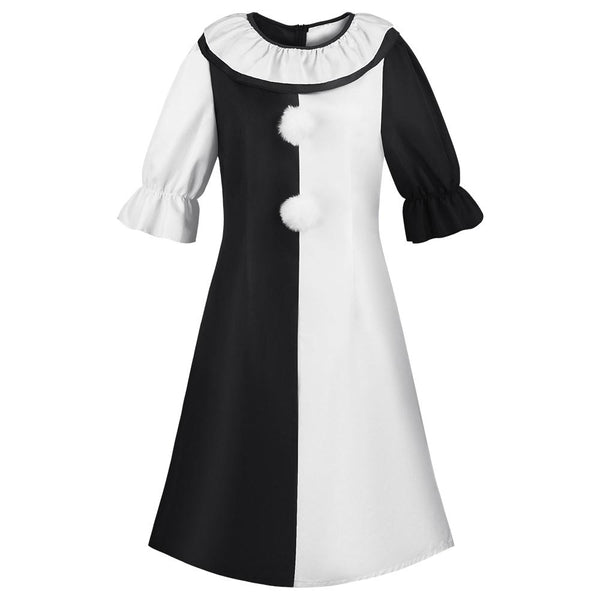 Black and White Clown Costume  Killer Clown for Teens Adult Halloween Outfits