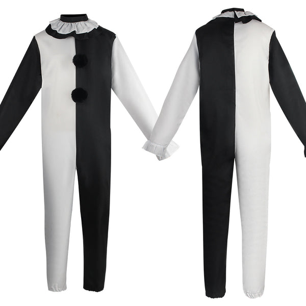 Black and White Clown Costume  Killer Clown for Teens Adult Halloween Outfits