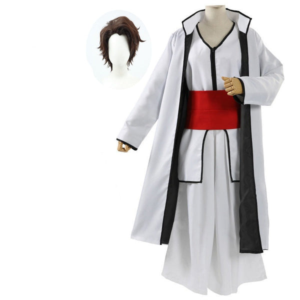 Gotei 13 5th Division Captain Aizen Cosplay Costume Halloween Cosplay Outfit