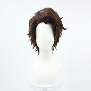 Gotei 13 5th Division Captain Aizen Cosplay Wigs Brown Wigs Accessories