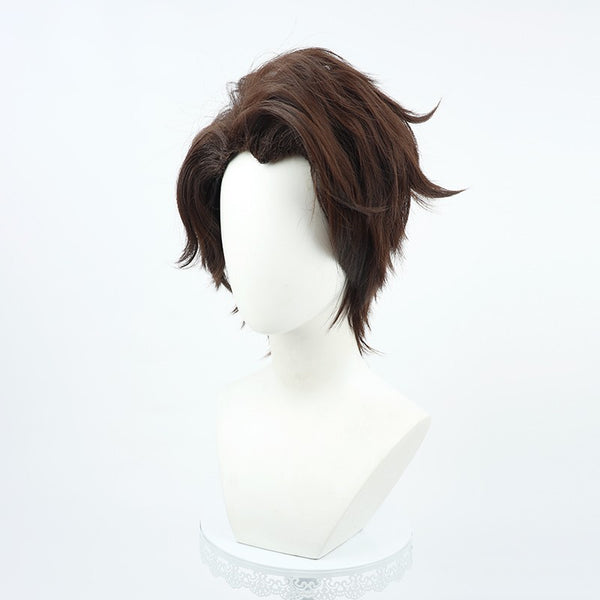 Sosuke Aizen Cosplay Wigs Brown Wigs Accessories