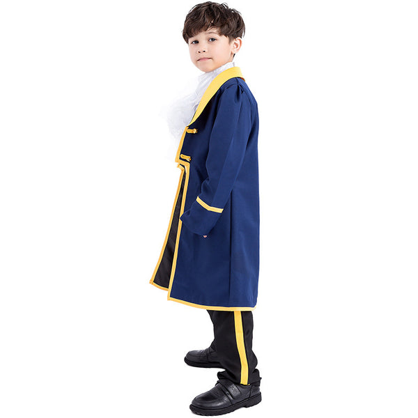 Child Beast Prince Costume King Costume Halloween Boys Beast Costume Princess Costume Suit