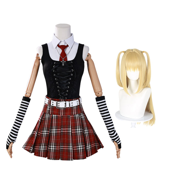 DN Misa Amane JK Uniform Dress Costume Halloween Girls Women Costume Outfit