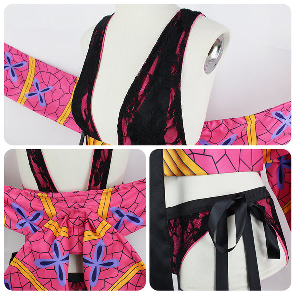 Daki Cosplay Costume Dress Outfit Bikini Costume Halloween Cosplay