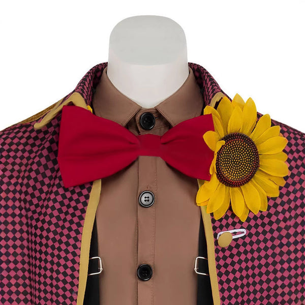 Dead by daylight Clown Costume Suit Halloween Men Cosplay Outfit