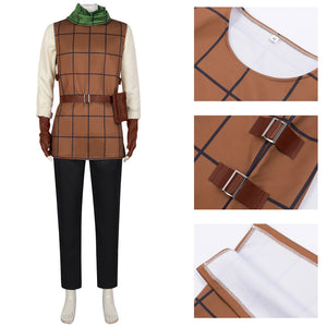 Delicious in Dungeon Chilchuck Tims Cosplay Costume Halloween Cosplay Outfit Set