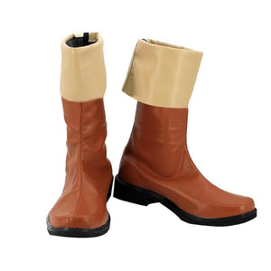 Delicious in Dungeon Chilchuck Tims Cosplay Shoes PU Leather Costume Boots