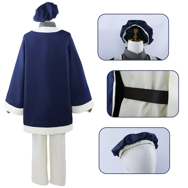 Delicious in Dungeon Falin Touden Cosplay Costume With Hat Halloween Carnival Outfit