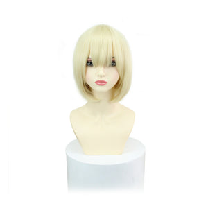 Delicious in Dungeon Falin Touden Cosplay Wigs Golden Short Wigs