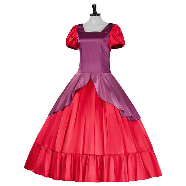 Evil Stepsisters Princess Ball Gown Cosplay Costume Dress for Halloween Party