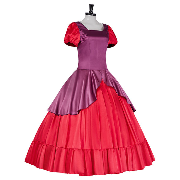 Evil Stepsisters Princess Ball Gown Cosplay Costume Dress for Halloween Party