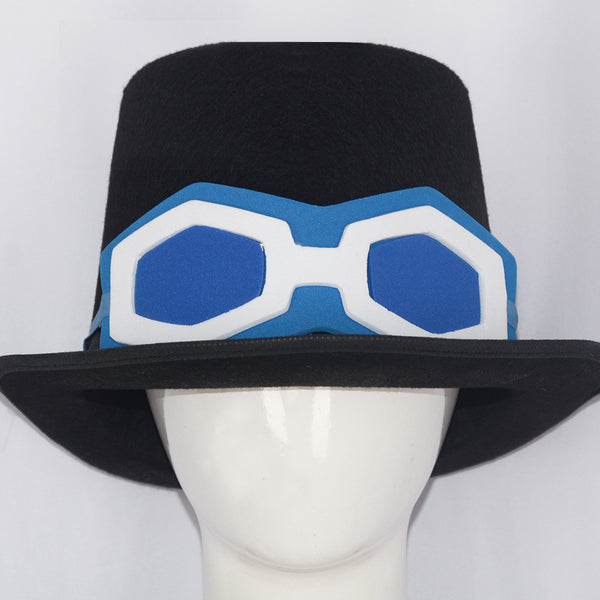 Flame Emperor Sabo Costume Uniform With Hat Halloween Cosplay Outfit