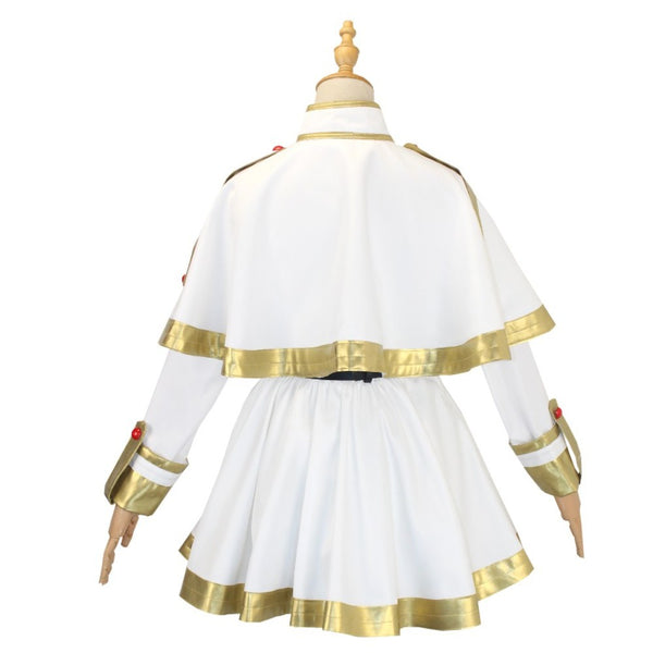 Frieren Costume Dress Anime Magical Elf Cosplay Costume Witch Halloween Costume with Elf Ears