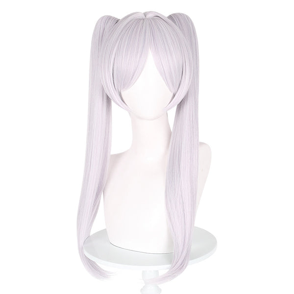Frieren Wigs Twin Ponytails Cosplay Wigs
