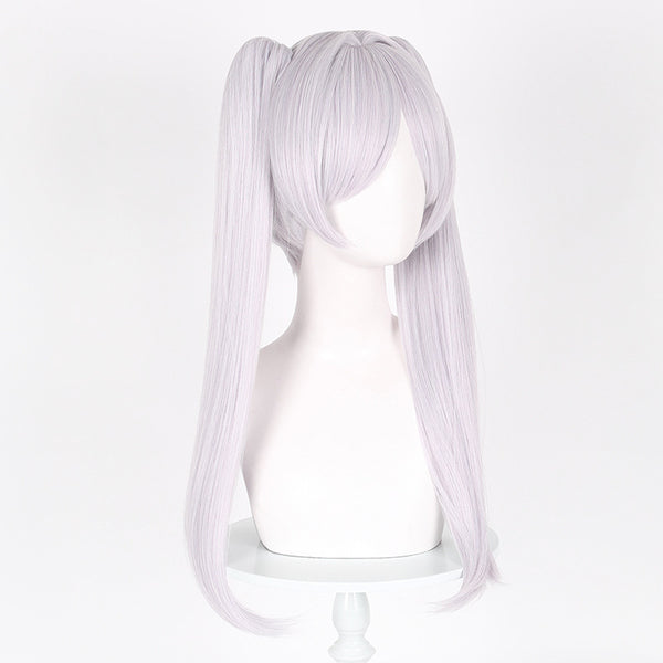 Frieren Wigs Twin Ponytails Cosplay Wigs