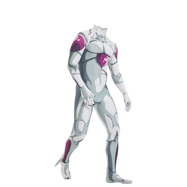 Frieza Zentai Costume Freeza Cosplay Jumpsuit Outfit Halloween Carnival Cosplay Costume