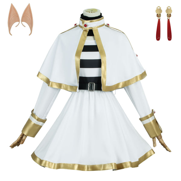 Furiren Costume Dress With Wigs and Boots Whole Set Women Girls Halloween Costume Set