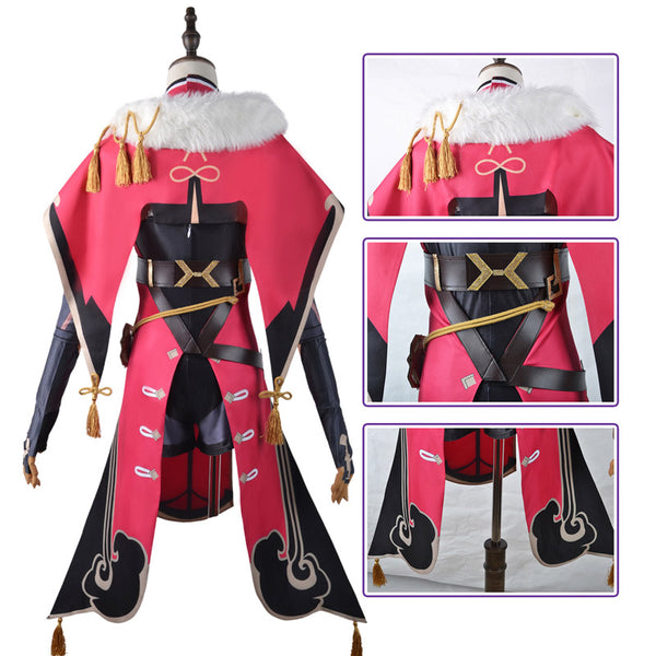 Genshin Impact Beidou Costume Full Set Halloween Carnival Cosplay Costume Outfit Set