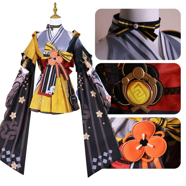Genshin Impact Chiori Cosplay Costume Dress Halloween Carnival Cosplay Outfit